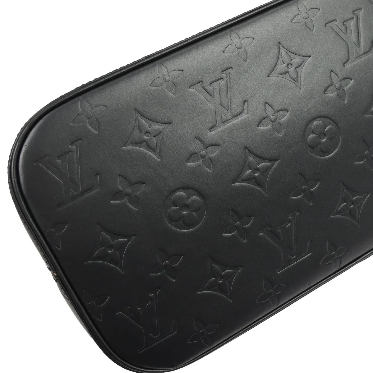 Louis Vuitton 2003 Blue Monogram Mat Stockton Tote Bag M55115 - Image 6