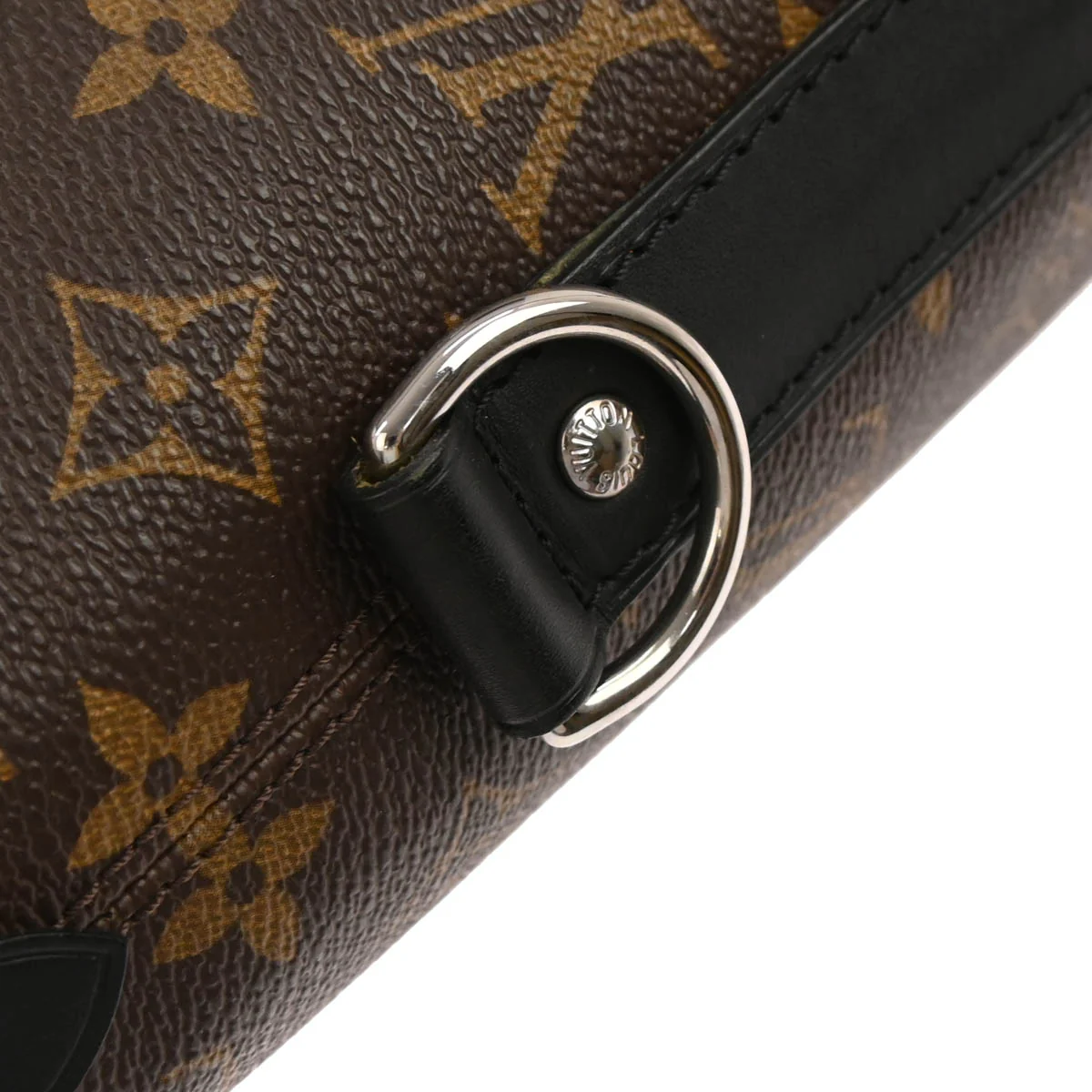 Louis Vuitton 2012 Monogram Macassar Davis Tote Shoulder Handbag M56708 - Image 5