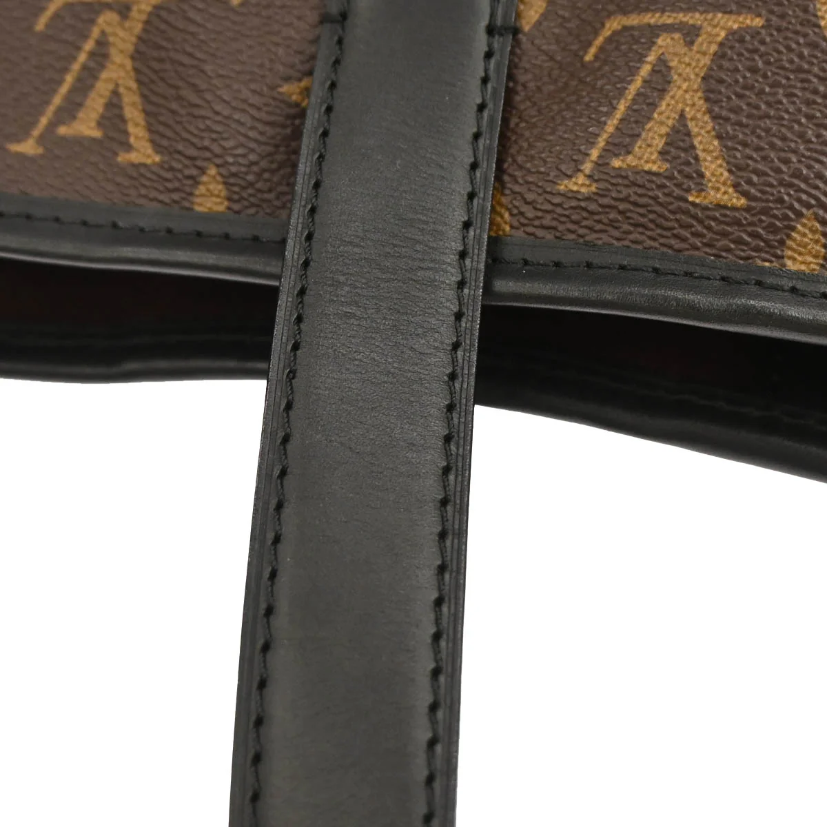 Louis Vuitton 2012 Monogram Macassar Davis Tote Shoulder Handbag M56708 - Image 6