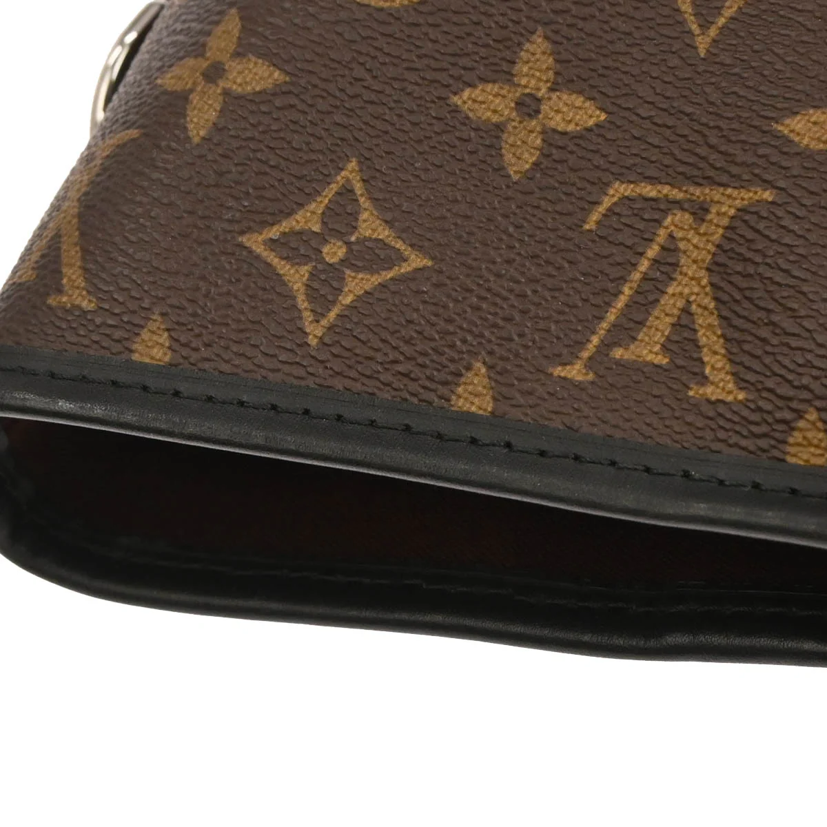 Louis Vuitton 2012 Monogram Macassar Davis Tote Shoulder Handbag M56708 - Image 7