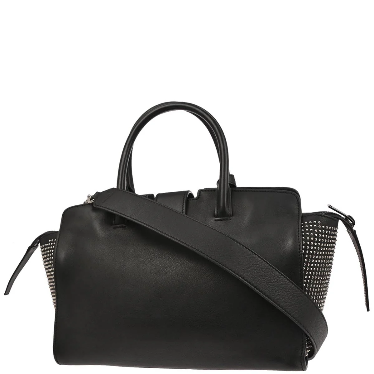 Saint Laurent Black Downtown 2way Shoulder Handbag - Image 2
