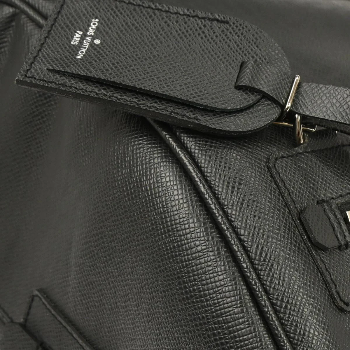 Louis Vuitton Black Taiga Stanislav Travel Handbag M31152 - Image 5