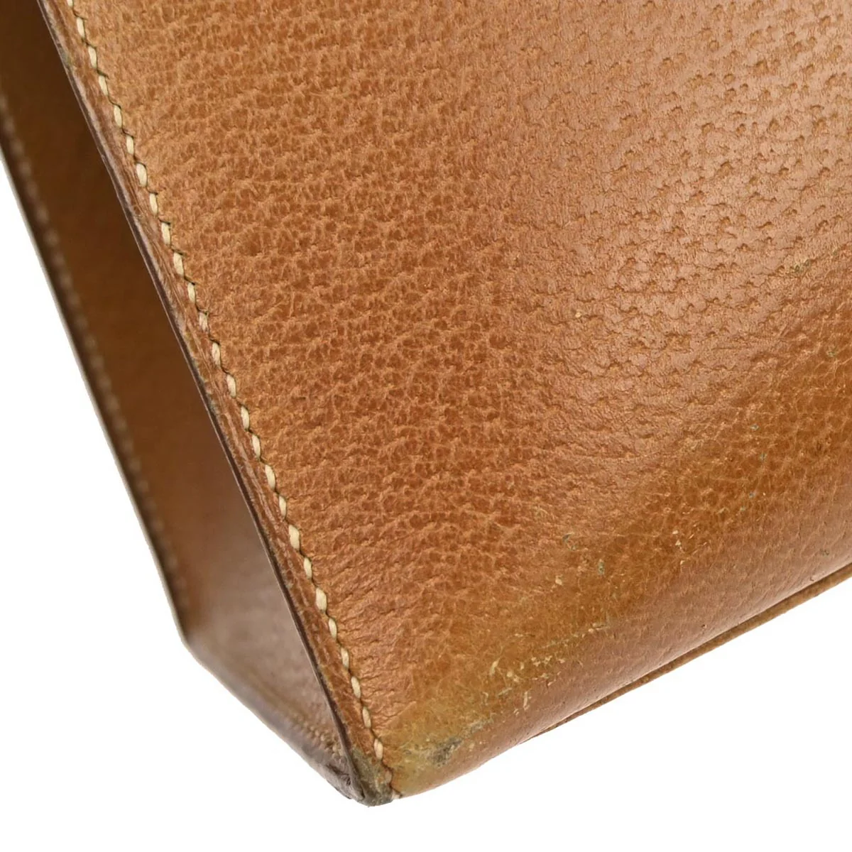 Hermes Natural Pigskin Kelly 32 Sellier 2way Shoulder Handbag - Image 3