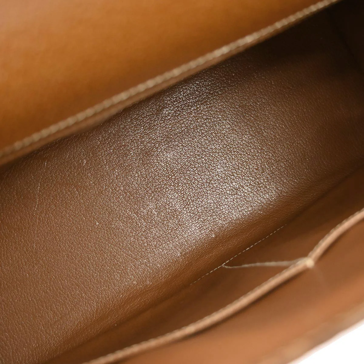 Hermes Natural Pigskin Kelly 32 Sellier 2way Shoulder Handbag - Image 7