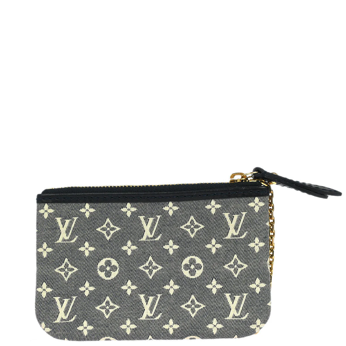 Louis Vuitton 2013 Navy Monogram Idylle Pochette Cles Coin Case M62995 - Image 2
