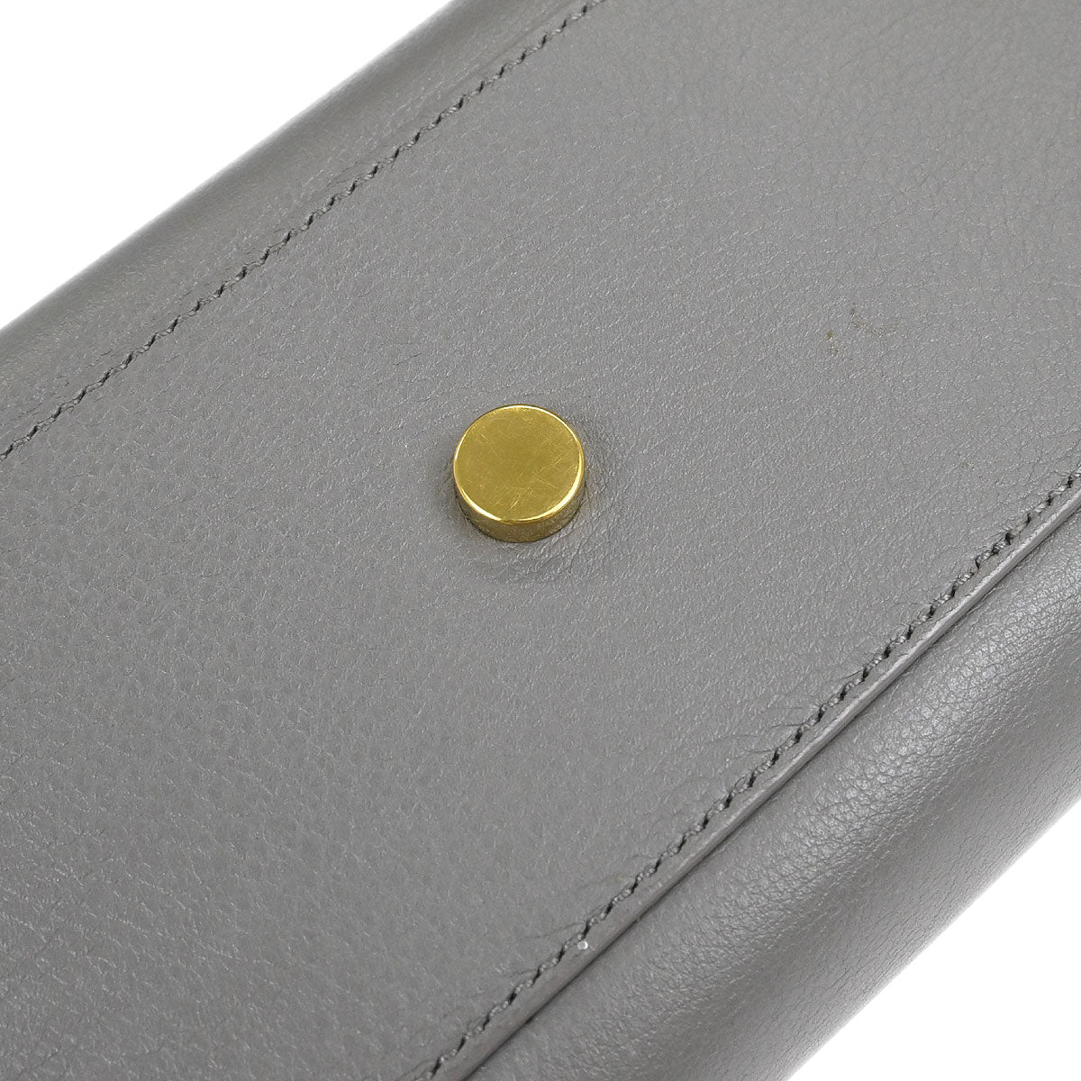 Saint Laurent Gray Calfskin Sac de Jour 2way Shoulder Handbag - Image 3
