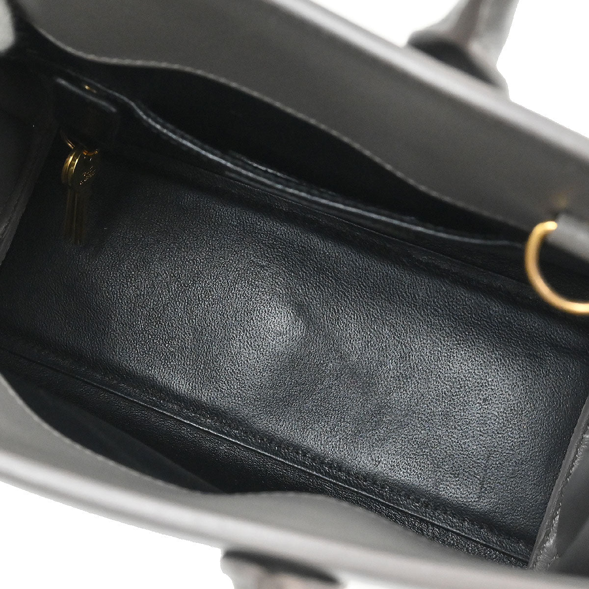 Saint Laurent Gray Calfskin Sac de Jour 2way Shoulder Handbag - Image 7