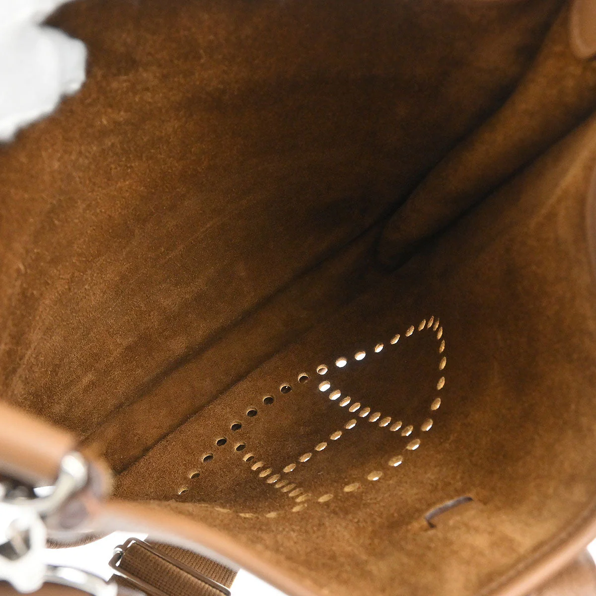 Hermes Alezan Togo Evelyne 3 GM Shoulder Bag - Image 9