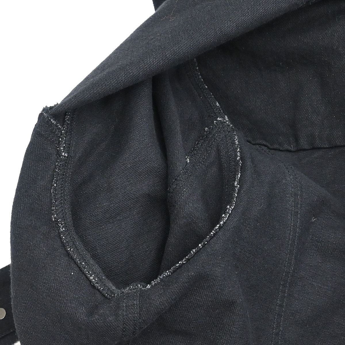Saint Laurent 2018 Single Breasted Denim Jacket Black #M - Image 9