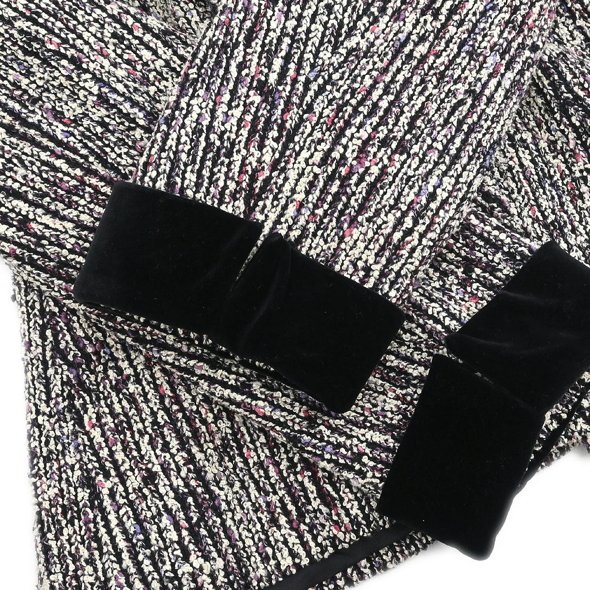 Celine Setup Suit Jacket Skirt Black #44 - Image 6