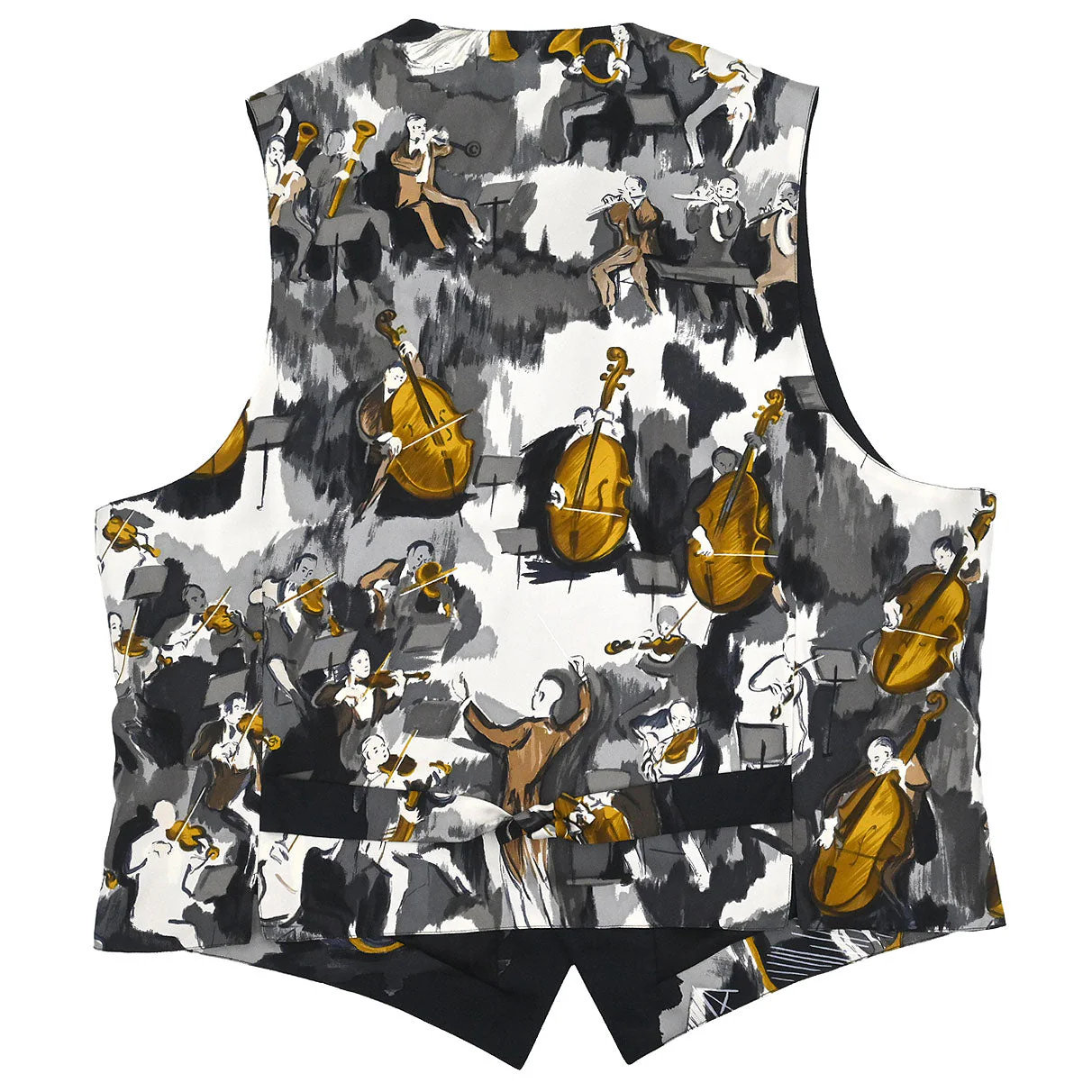 Hermes Sleeveless Jacket Vest Gray #54 - Image 2