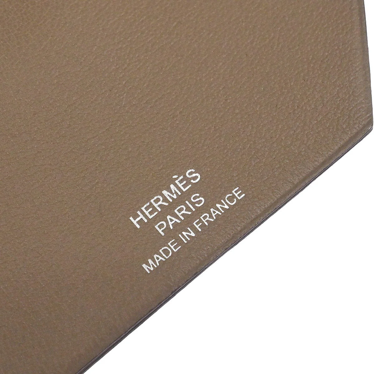 Hermes Etoupe Gray Swift Clochette Necklace Pendant - Image 2
