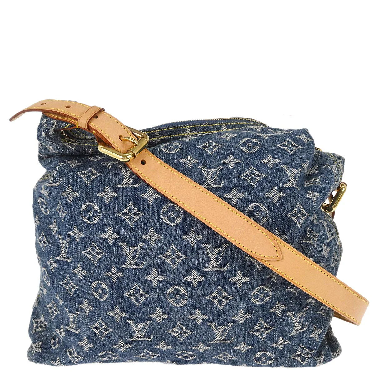 Louis Vuitton Monogram Denim Baggy GM 2way Shoulder Bag M95048 - Image 2
