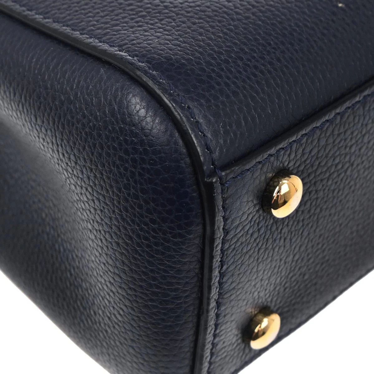 Chanel 2017 Navy Calfskin Neo Executive Mini Tote 2way Shoulder Handbag - Image 3