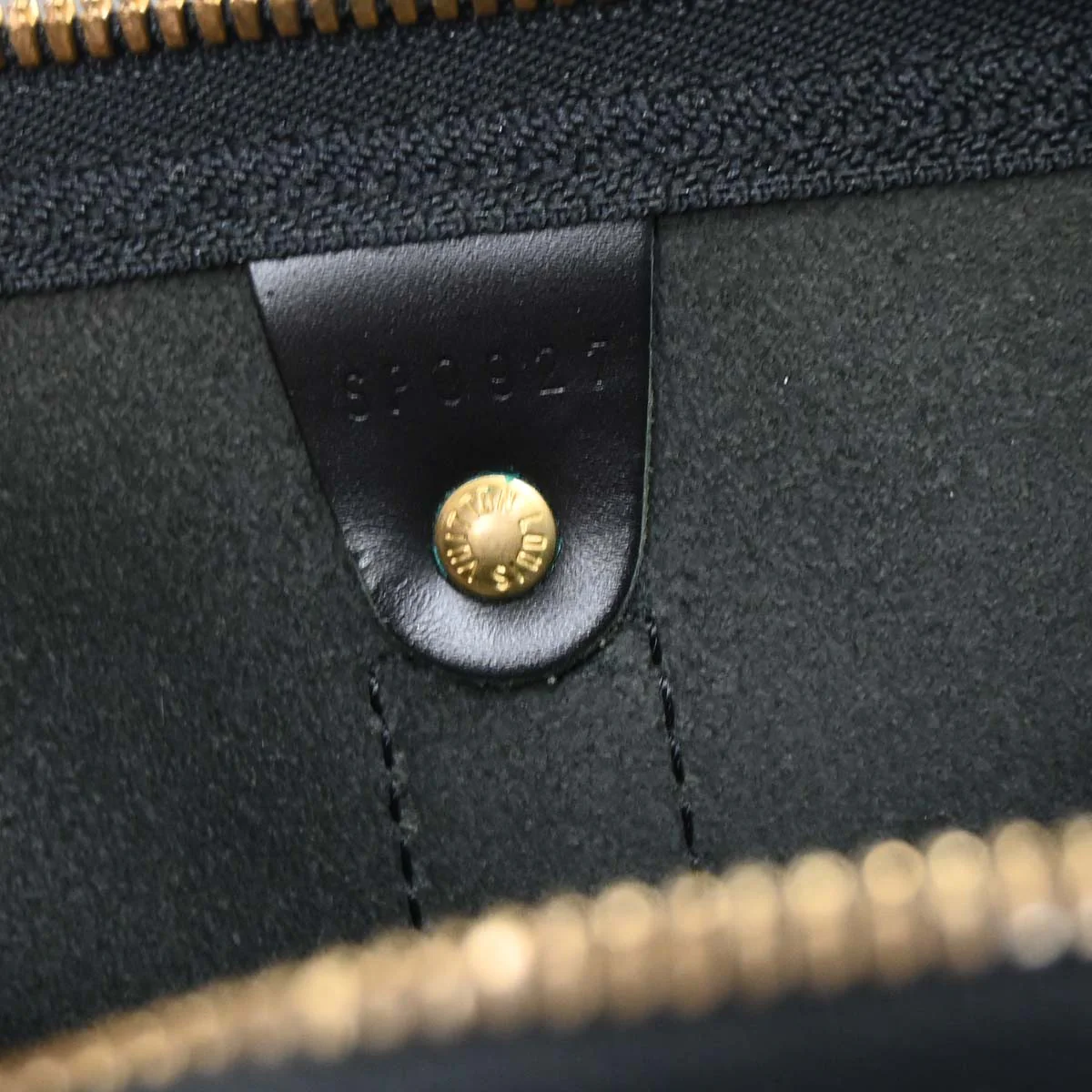 Louis Vuitton 1997 Black Epi Keepall 45 Travel Duffle Bag M42972 - Image 12