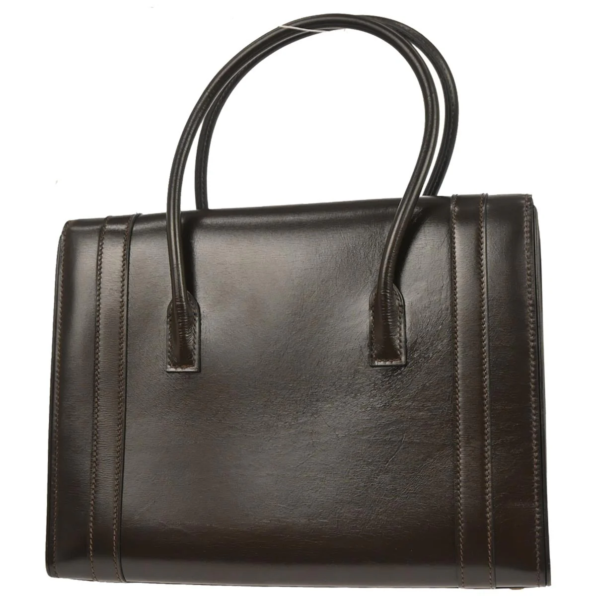 Hermes Cafe Box Calf Drag 27 Handbag - Image 2