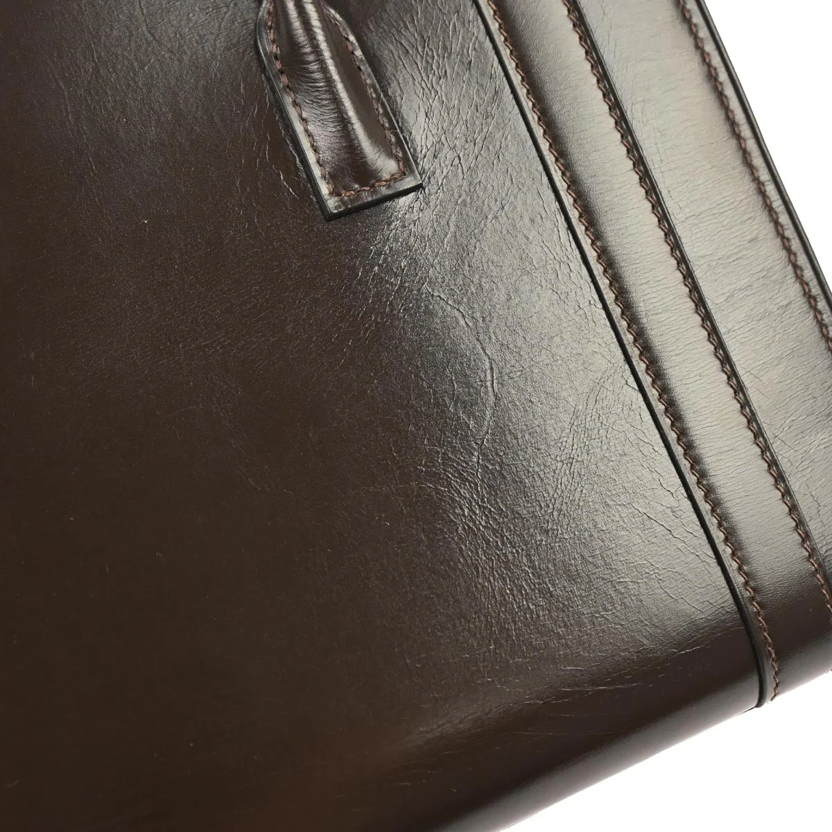 Hermes Cafe Box Calf Drag 27 Handbag - Image 5