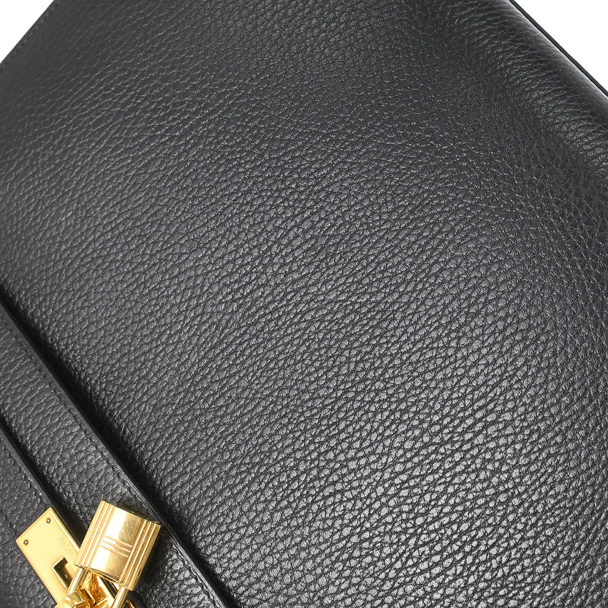 Hermes Black Ardennes Kelly 35 Sellier 2way Shoulder Handbag - Image 4