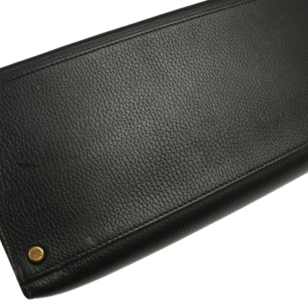 Hermes Black Ardennes Kelly 40 Sellier Handbag - Image 6