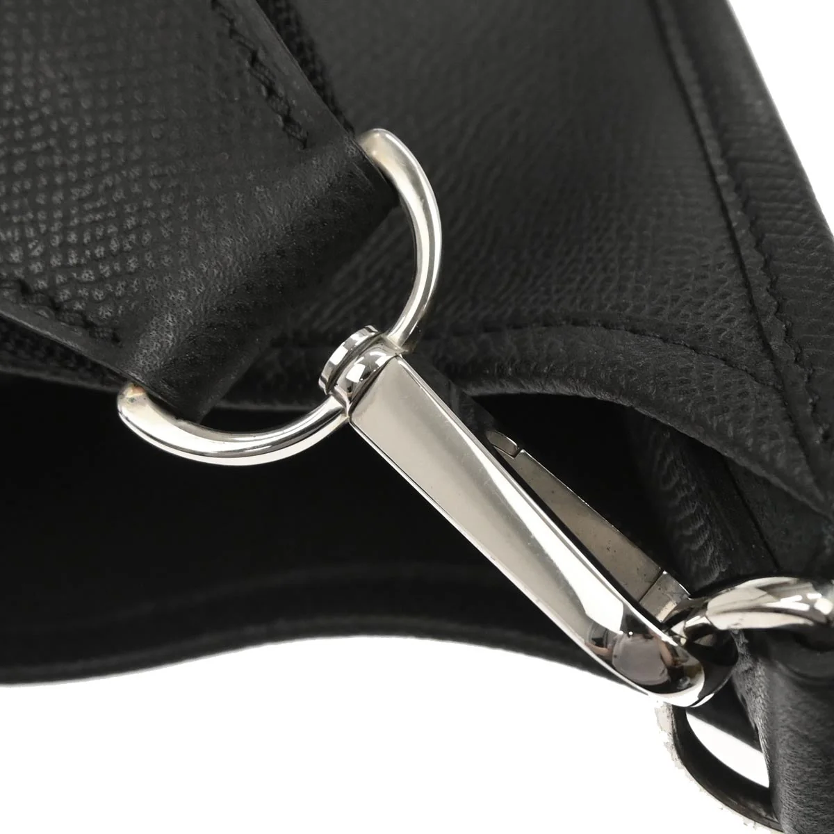 Hermes Black Epsom Evelyne 1 GM Shoulder Bag - Image 5
