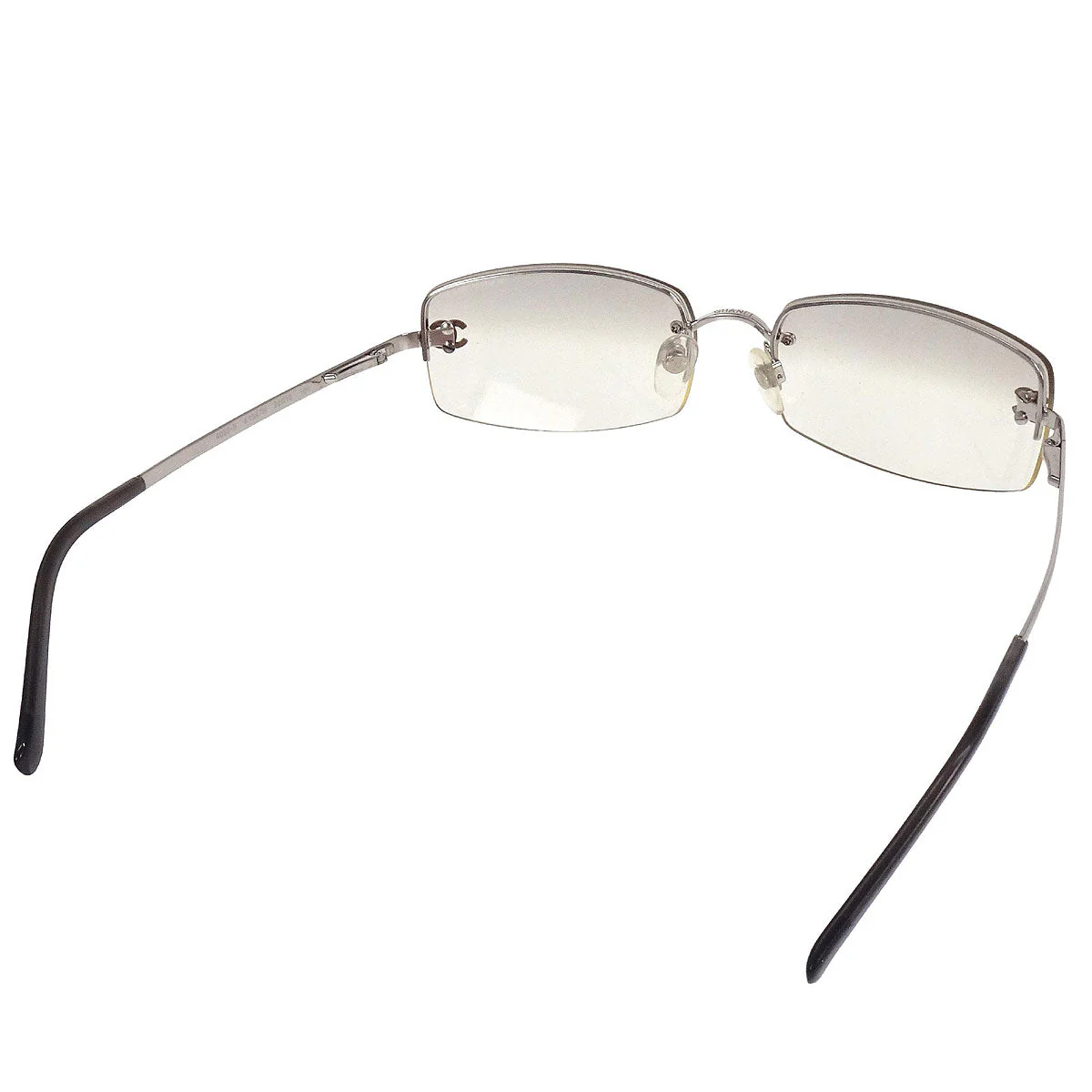 Chanel Sunglasses Eyewear Black Rhinestone Small Good - Image 2