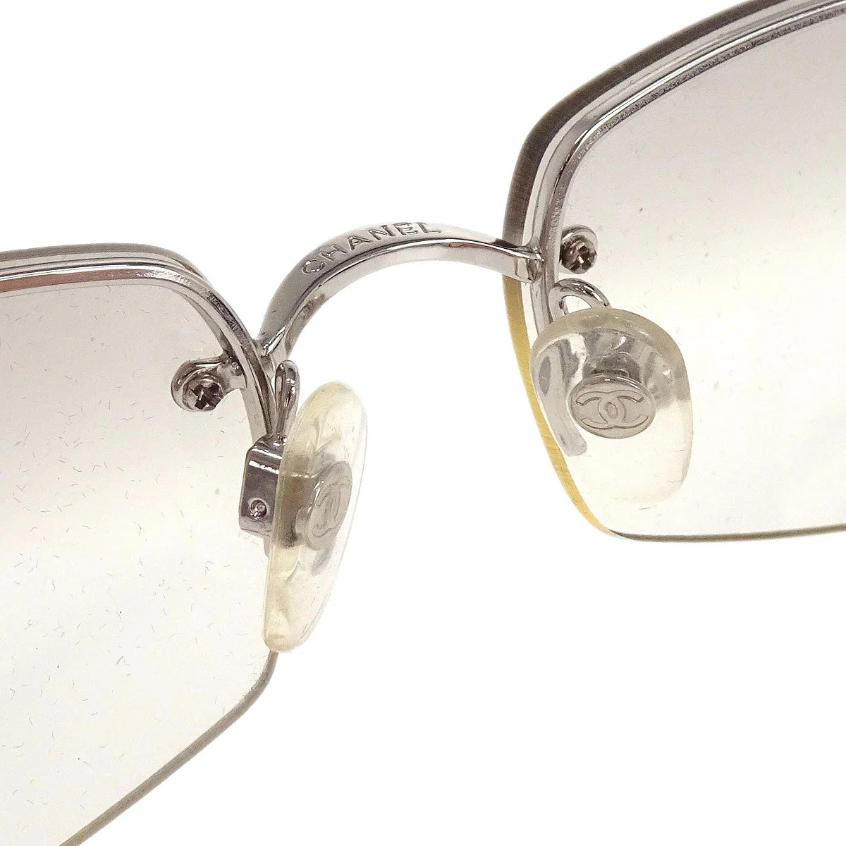 Chanel Sunglasses Eyewear Black Rhinestone Small Good - Image 5