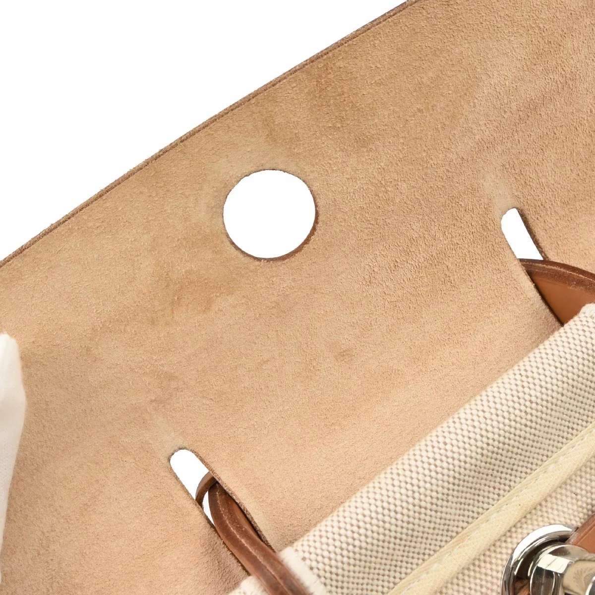Hermes Natural Toile H Herbag a Dos 2 in 1 Backpack - Image 7