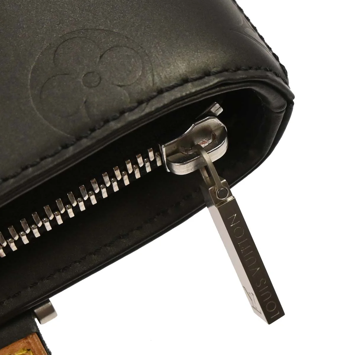 Louis Vuitton 2003 Black Monogram Mat Stockton Tote Handbag M55112 - Image 5