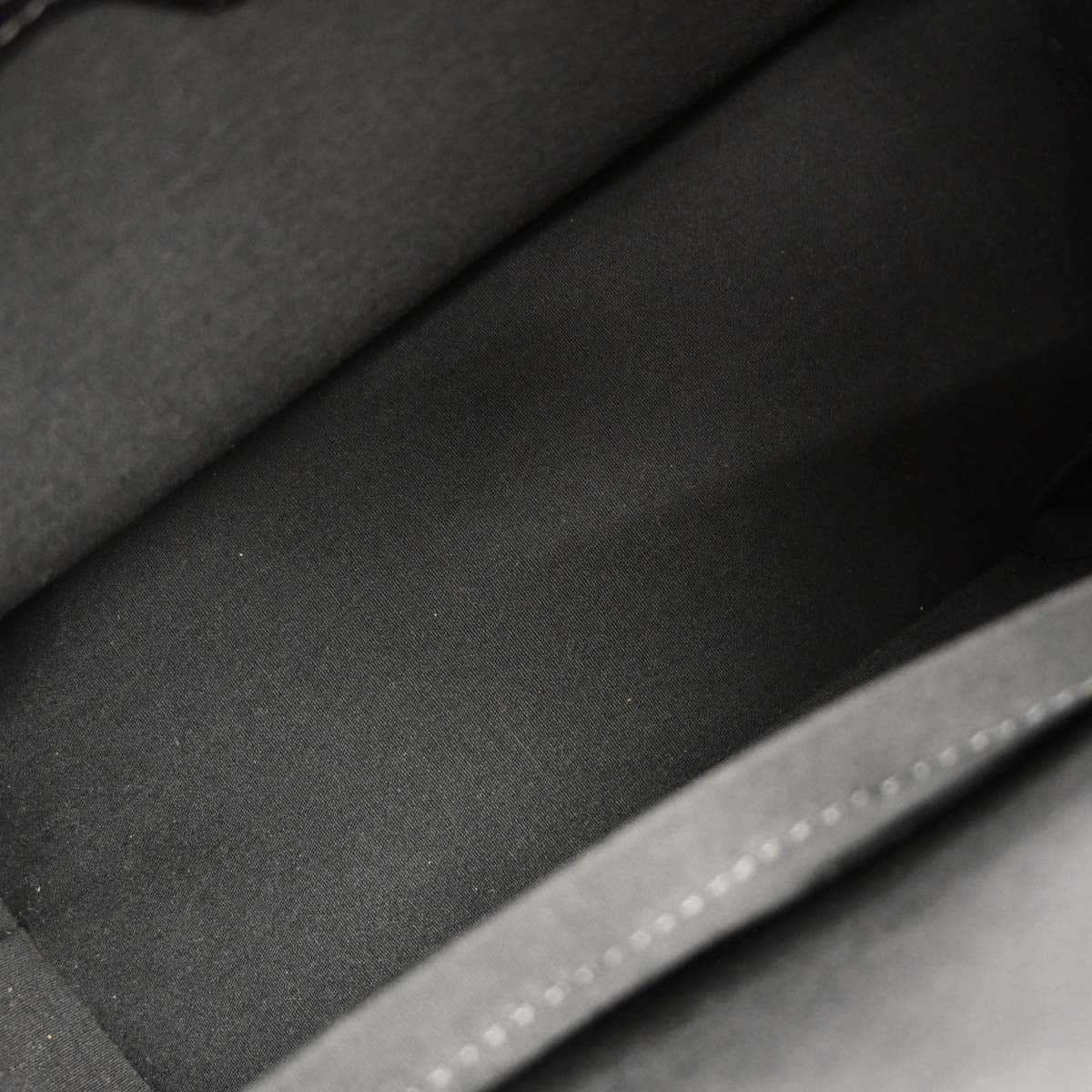 Louis Vuitton 2003 Black Monogram Mat Stockton Tote Handbag M55112 - Image 9