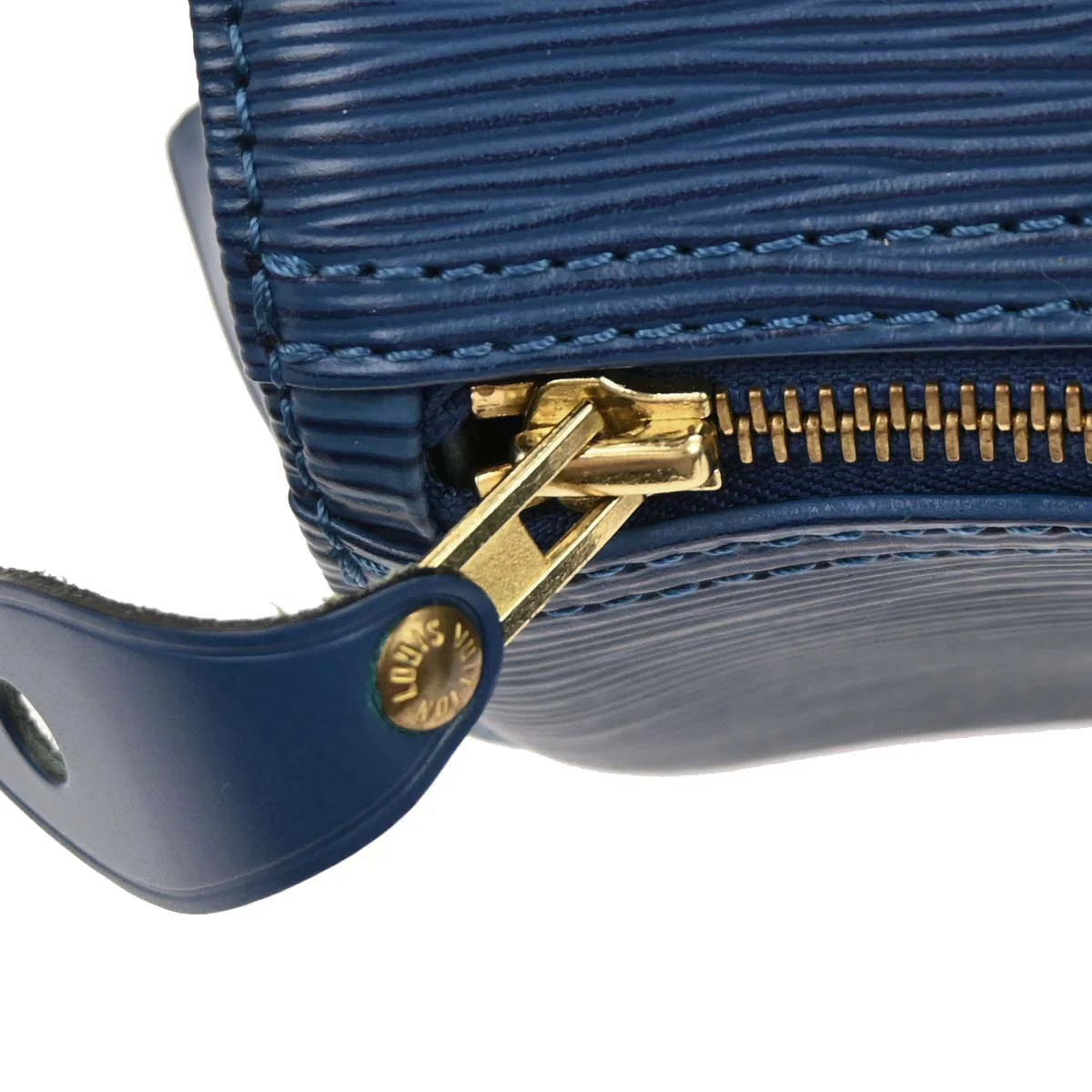 Louis Vuitton 1994 Blue Epi Speedy 30 Handbag M43005 - Image 3