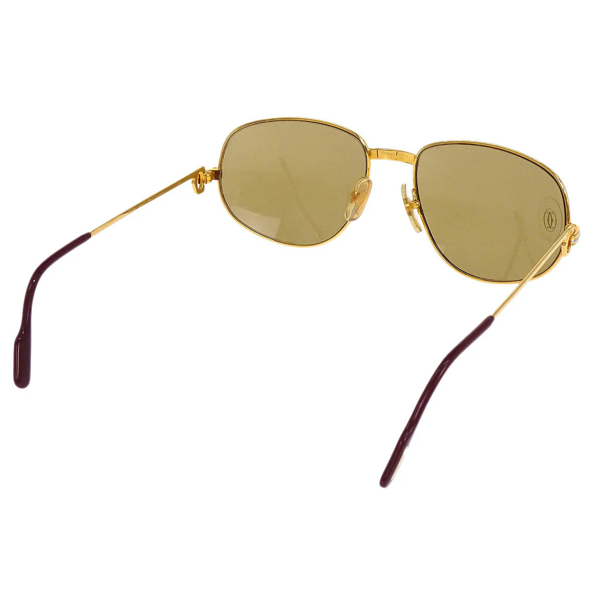 Cartier Must de Cartier Sunglasses Eyewear Brown Small Good - Image 2