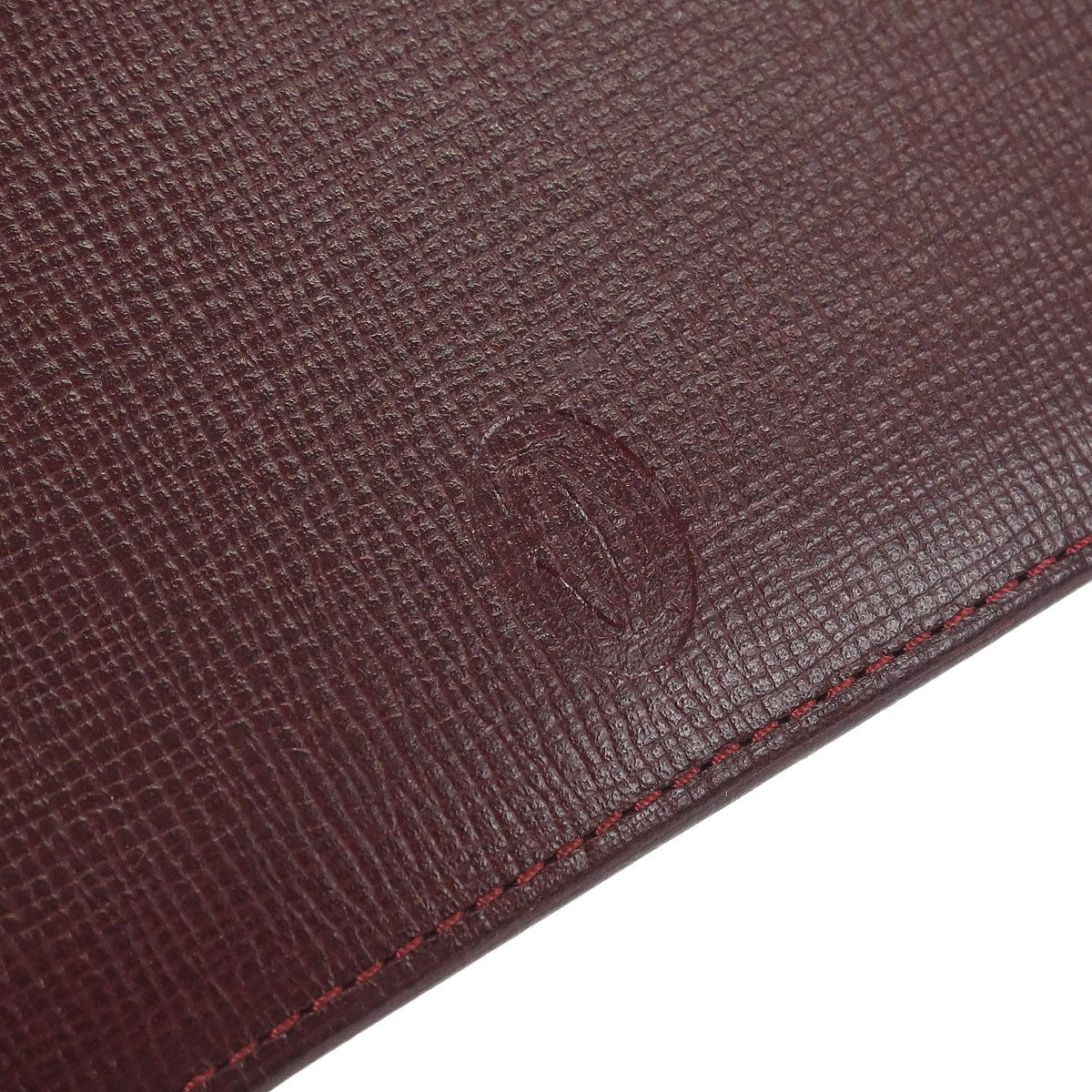 Cartier Must de Cartier Wallet Leather Bordeaux - Image 6