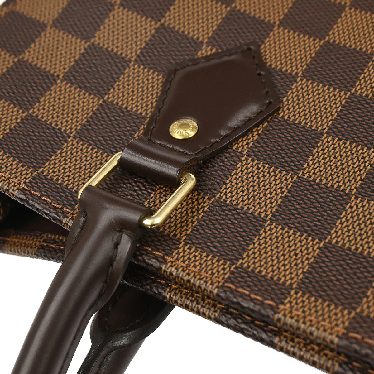 Louis Vuitton 2013 Damier Sac Plat PM 2way Shoulder Tote Handbag N41226 - Image 3