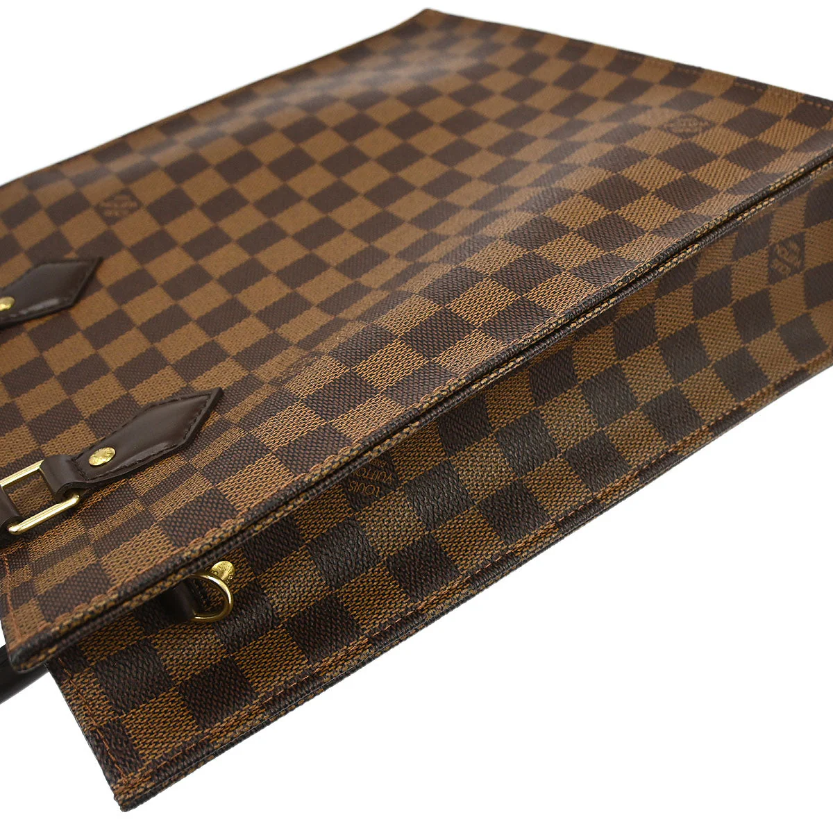 Louis Vuitton 2013 Damier Sac Plat PM 2way Shoulder Tote Handbag N41226 - Image 4