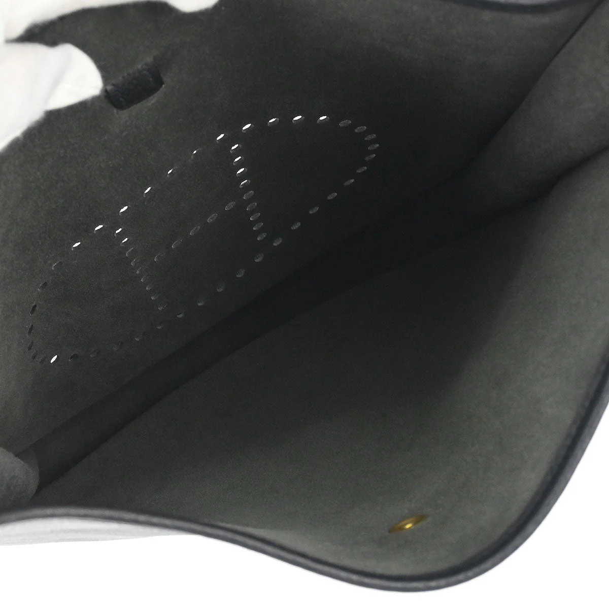 Hermes Black Togo Evelyne 1 GM Shoulder Bag - Image 9