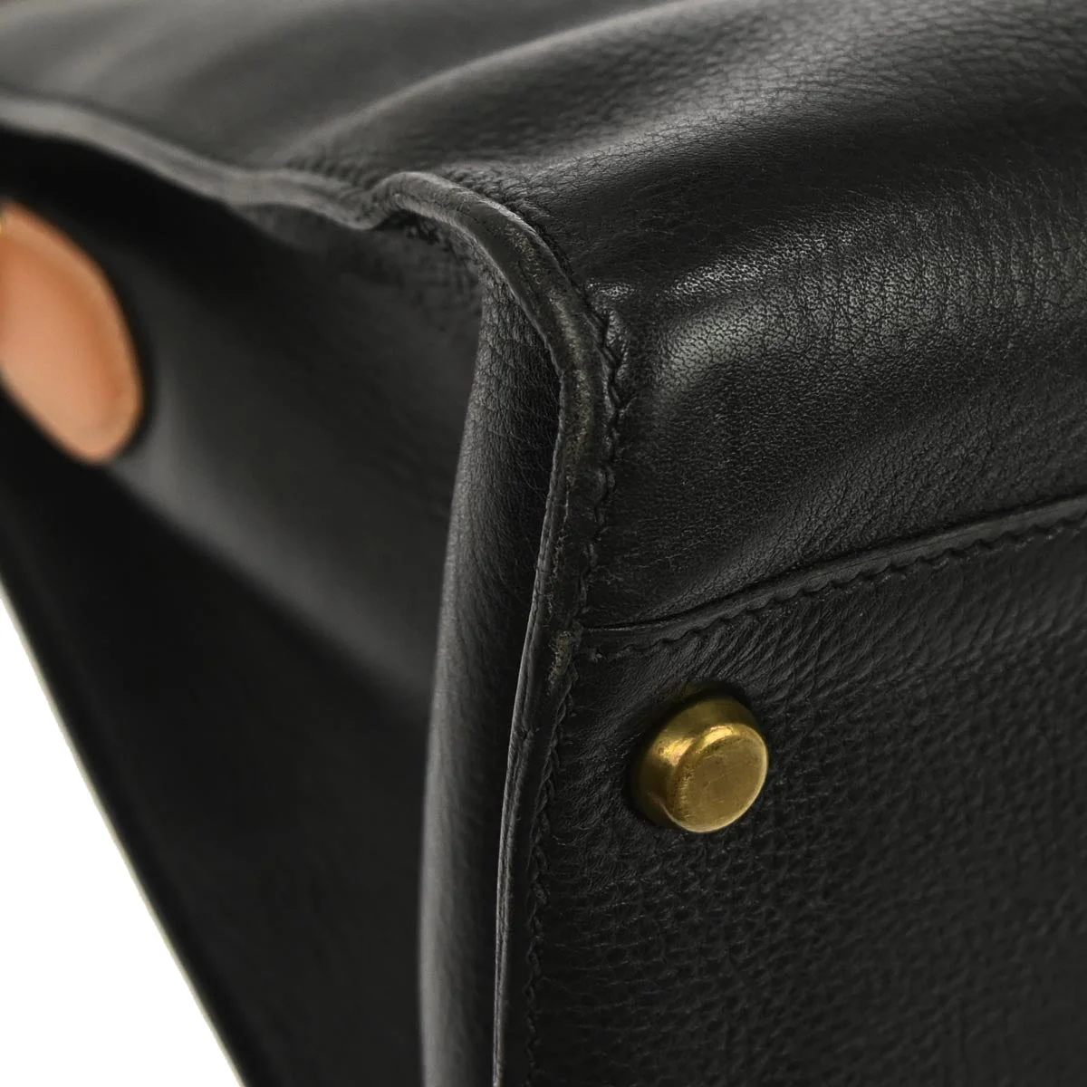 Hermes Black Ardennes Kelly Sport GM Shoulder Bag - Image 5