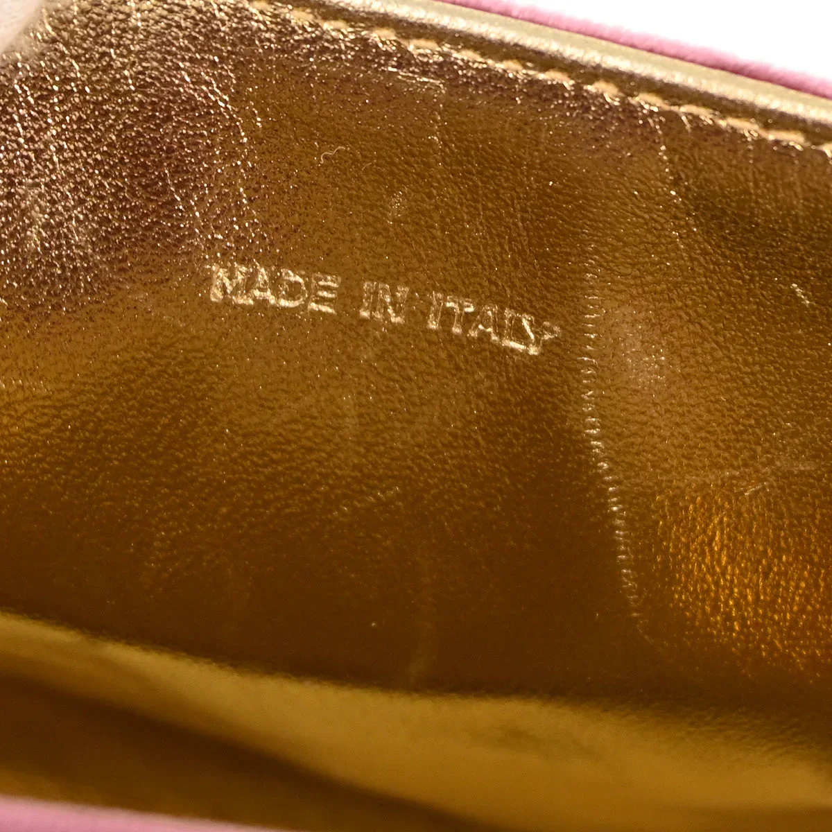 Chanel Pink Velvet Handbag - Image 8