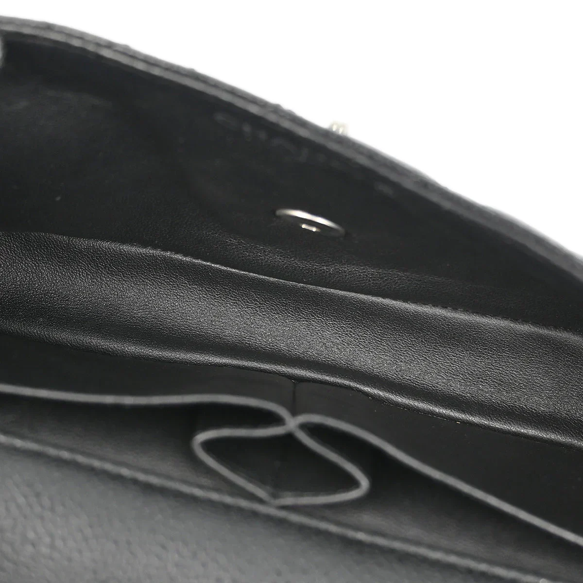 Chanel Black Caviar East West Shoulder Bag - Image 9