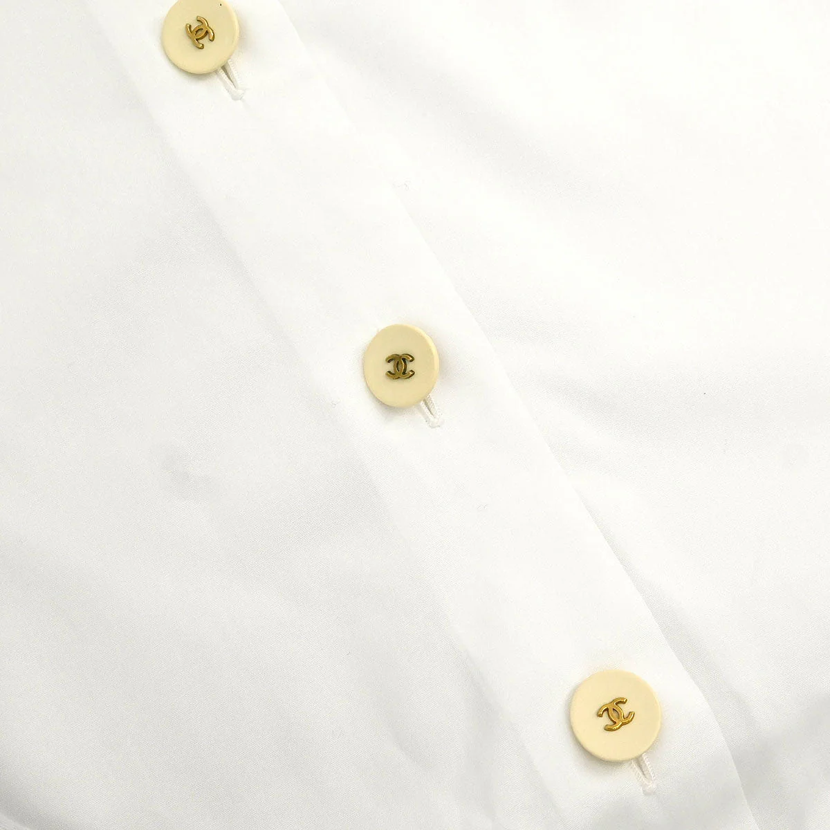 Chanel Chanel Shirt Blouse White - Image 3