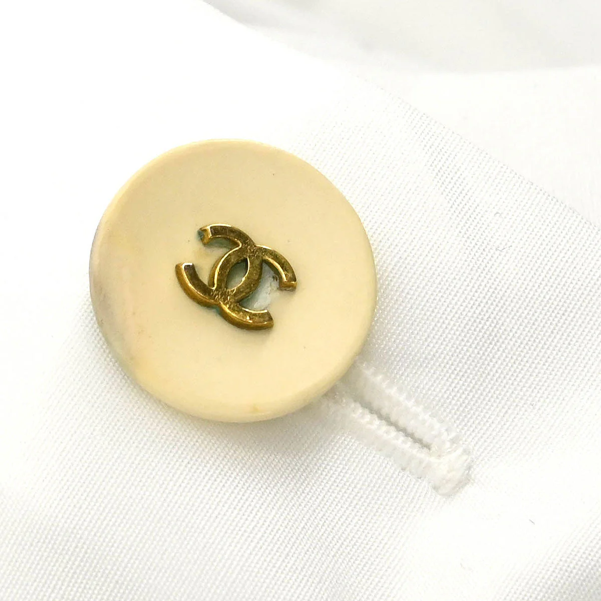 Chanel Chanel Shirt Blouse White - Image 7