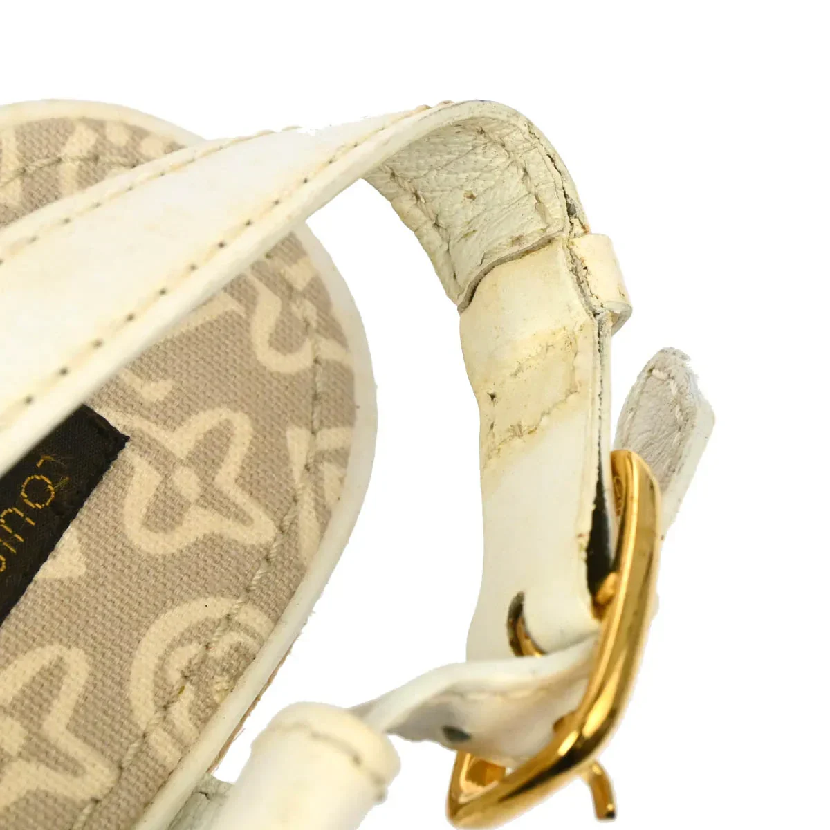 Louis Vuitton * 2008 Canvas Sandals Shoes #36 1/2 - Image 5