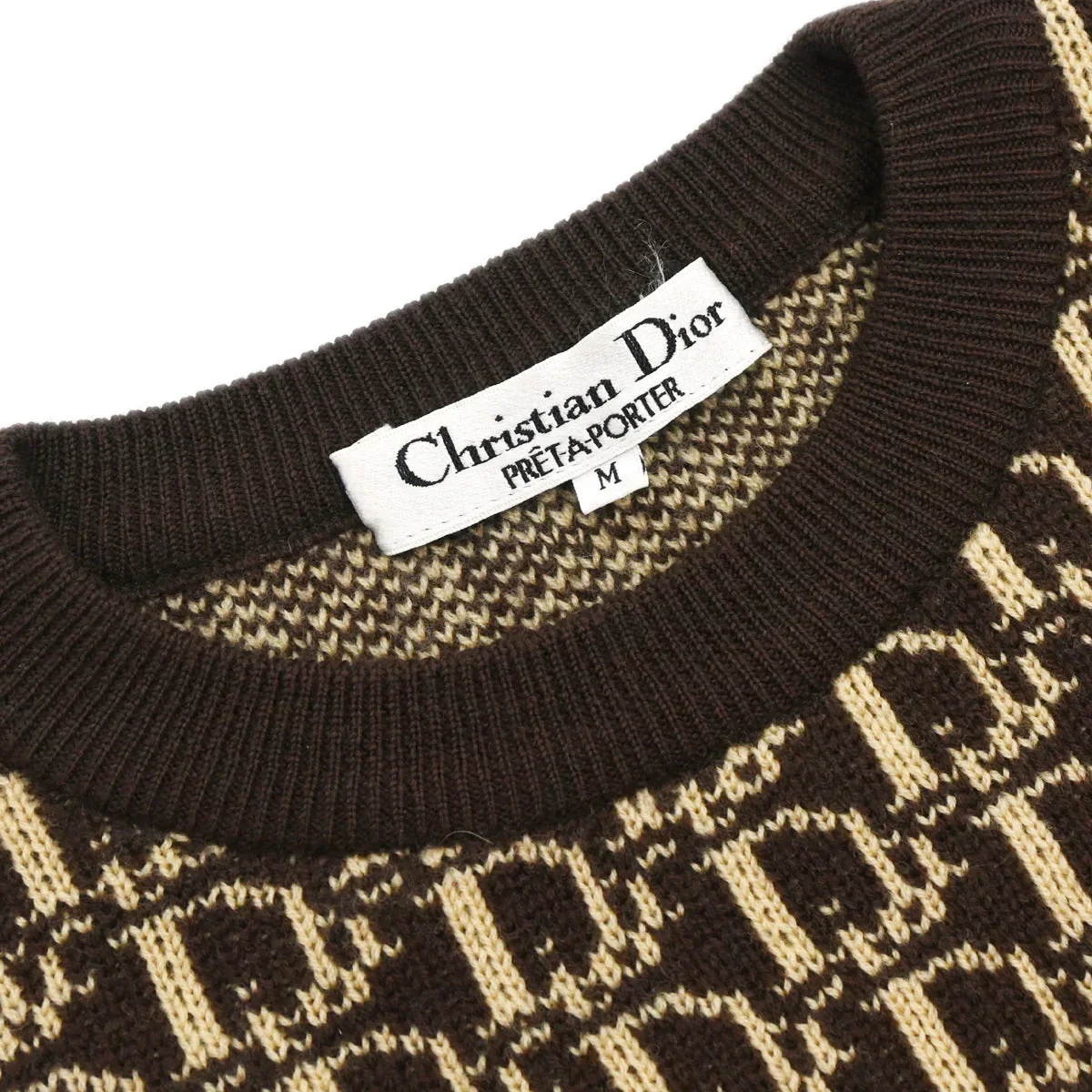 Christian Dior Trotter Sweater Brown #M - Image 10