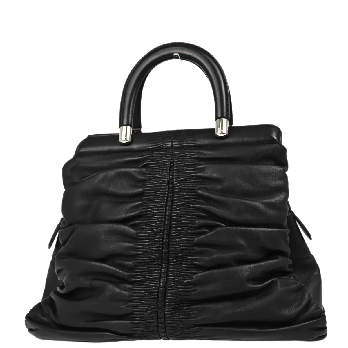 Christian Dior 2008 Black Karenina Handbag - Image 2