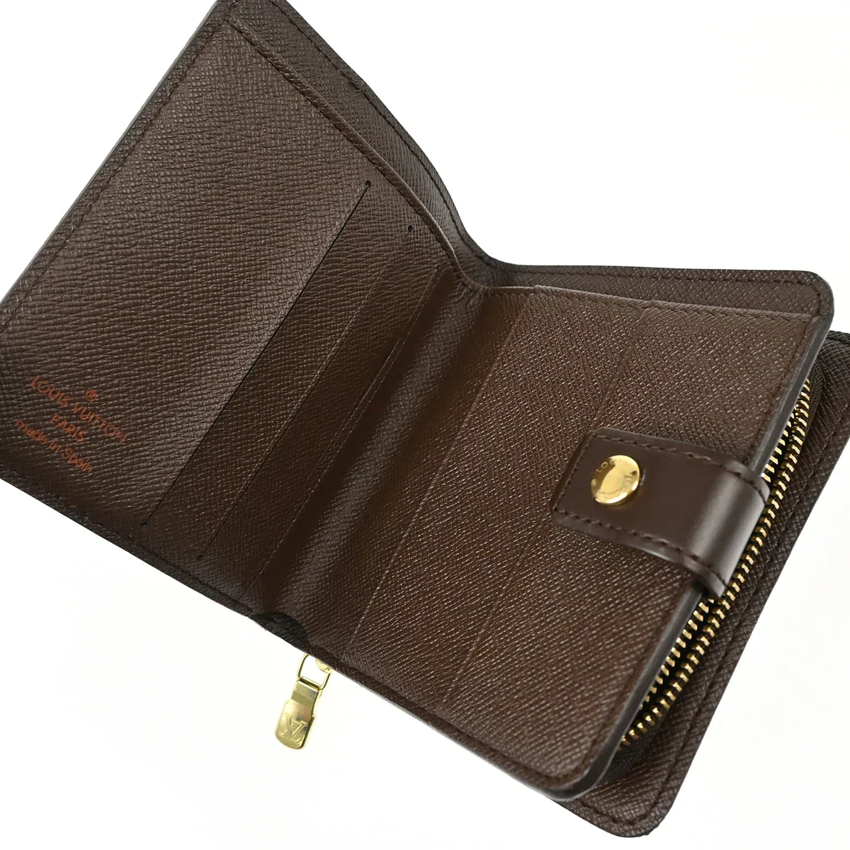 Louis Vuitton 2004 Damier Compact Zip Wallet N61668 - Image 4