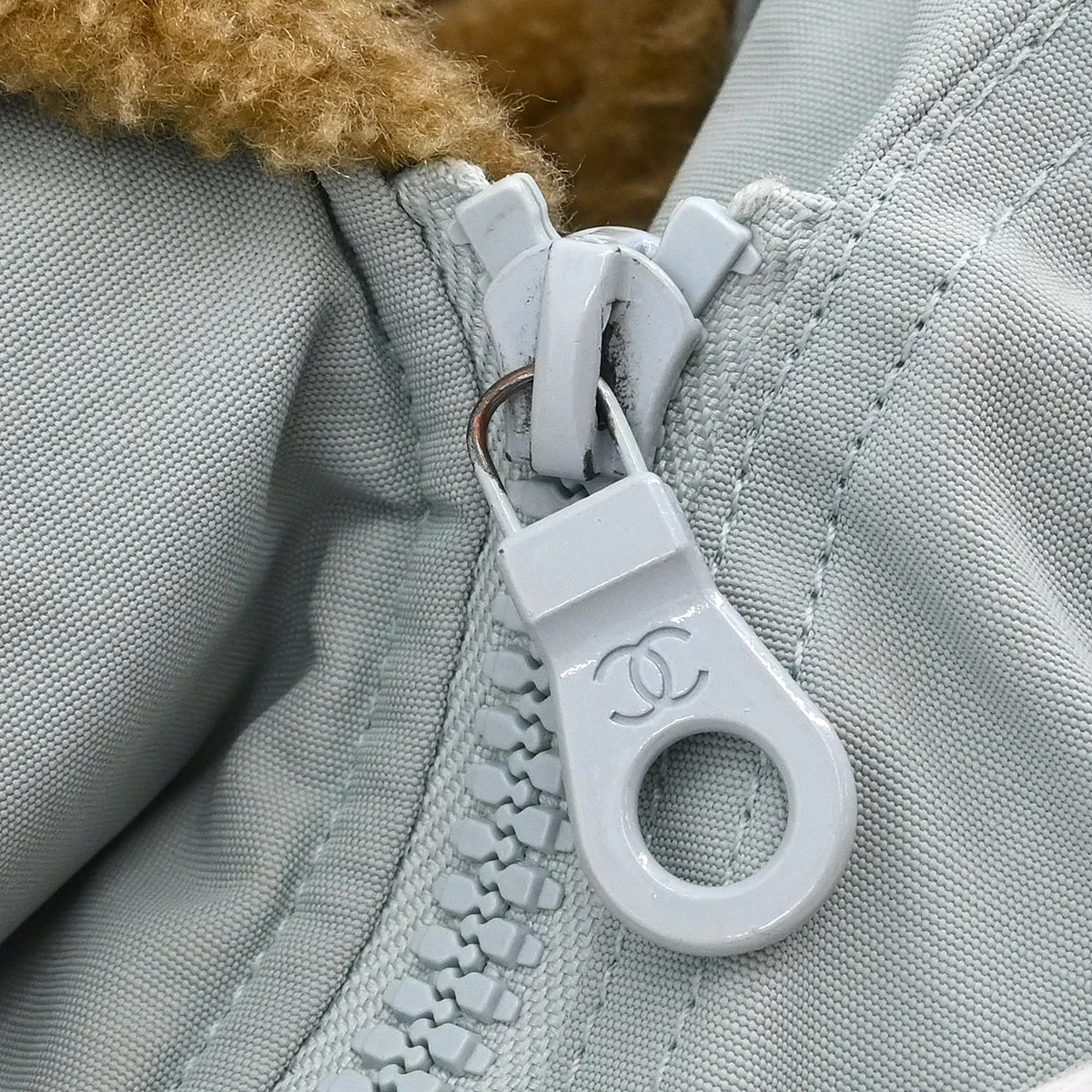 Chanel Sport Line Zip Up Jacket Light Blue #36 - Image 6