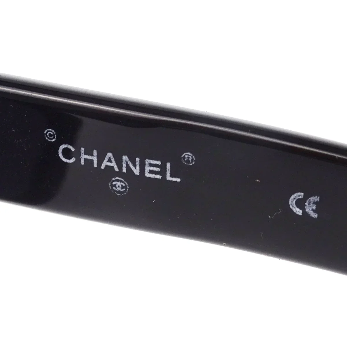 Chanel Sunglasses Eyewear Black Small Good - Image 5
