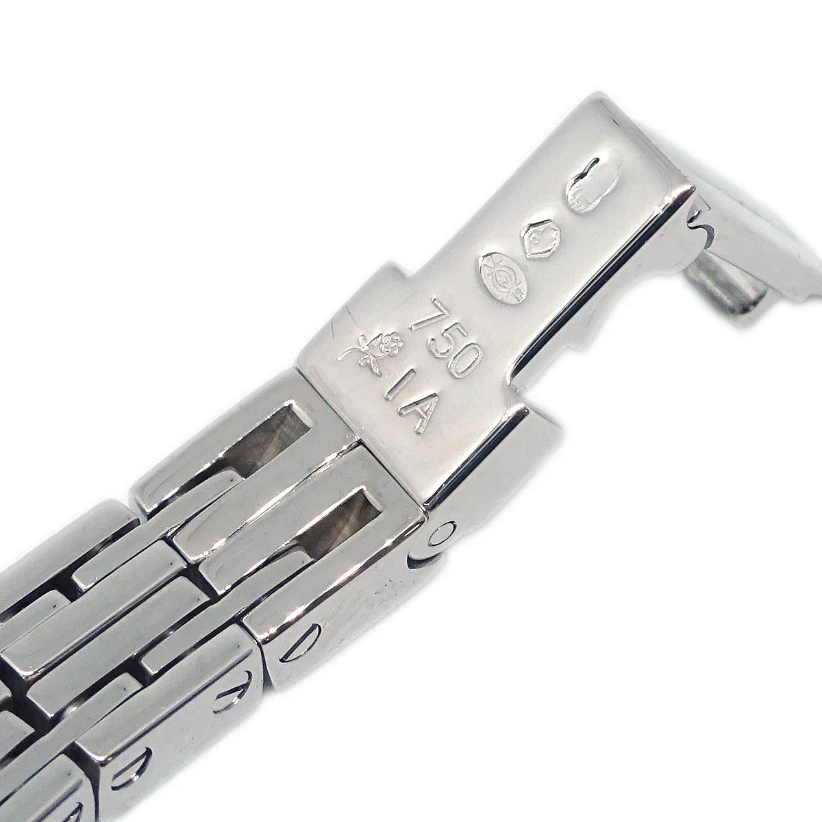 Cartier Mini Tonneau Lanieres Ref.2545 Quartz Watch 18KWG Diamond - Image 5