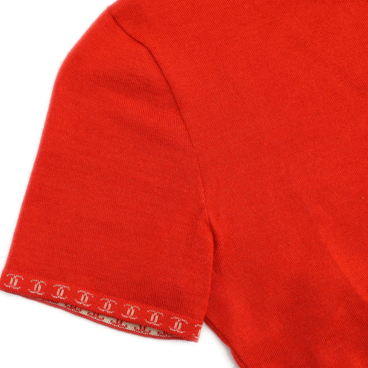 Chanel 2001 T-shirt Top Red #36 - Image 5