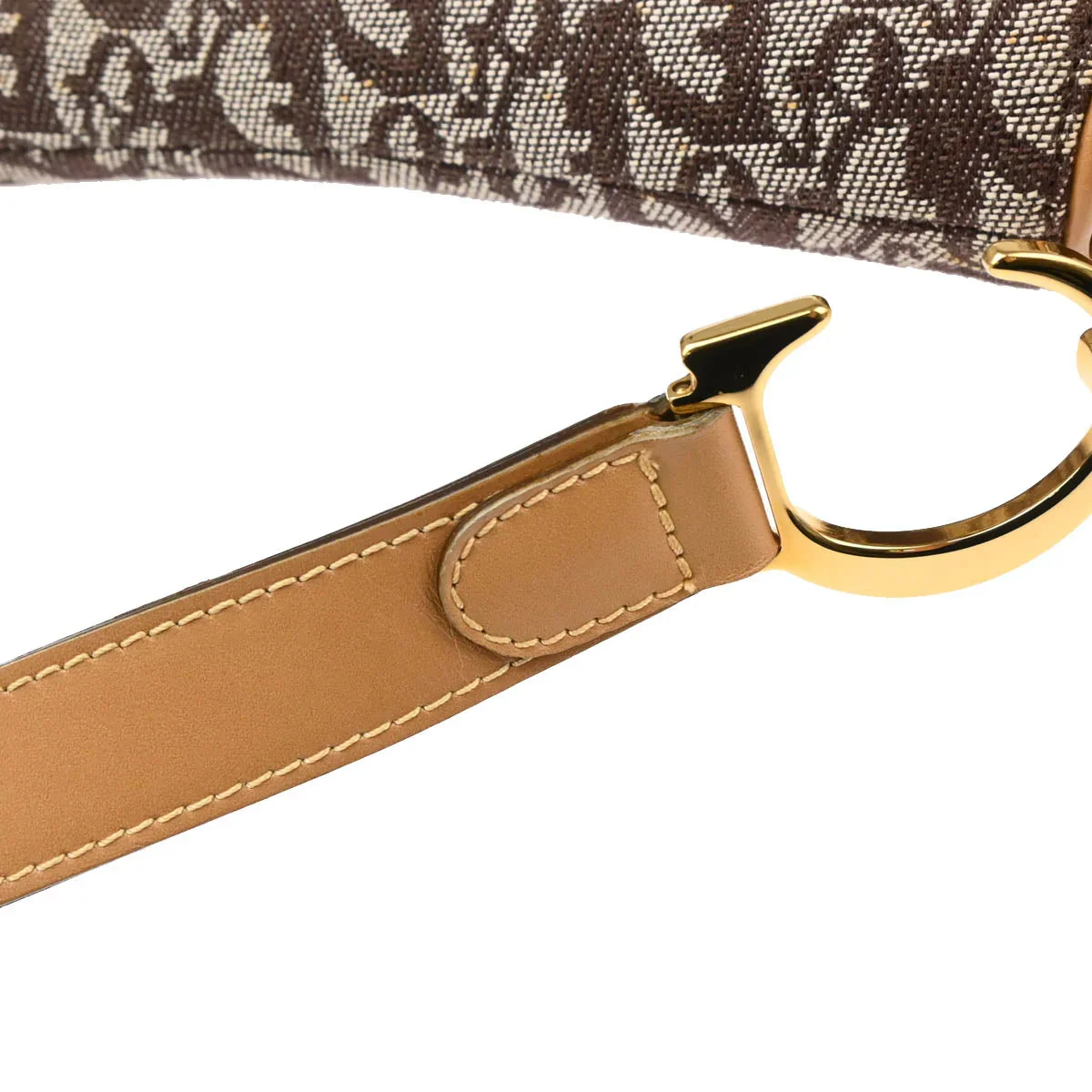 Christian Dior 2002 Brown Trotter Saddle Handbag - Image 6