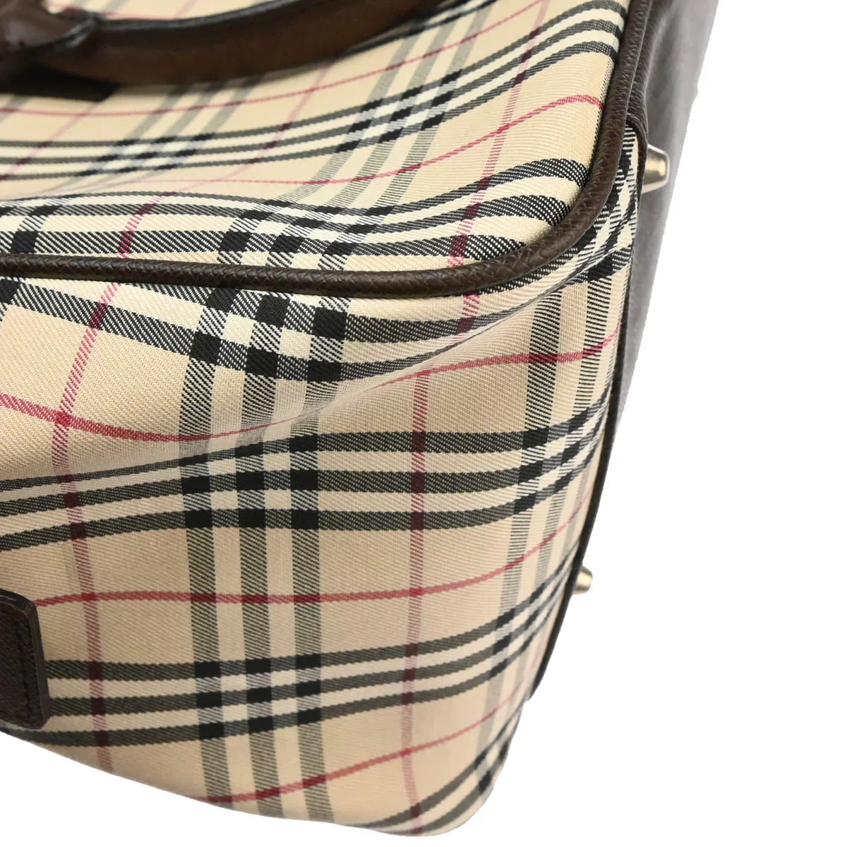 Burberry Beige Burberry Check 2way Shoulder Handbag - Image 6